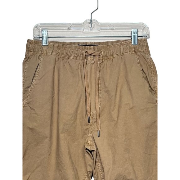 Joggers American Eagle Next Level Flex Khaki/Tan Elastic Waist Cuffs Small - Picture 3 of 8